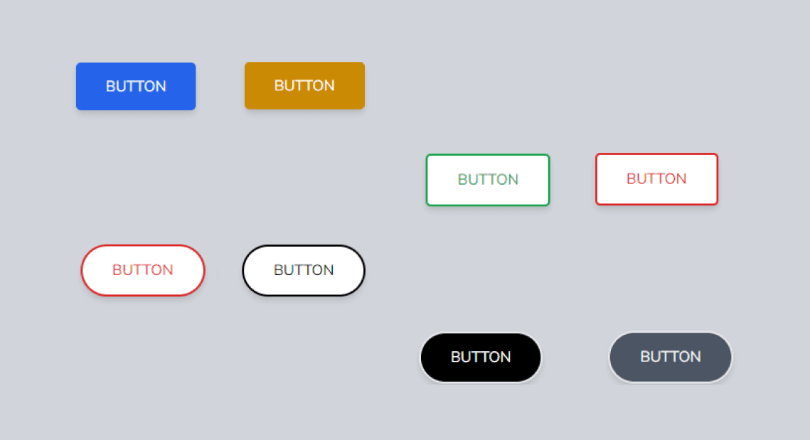 Fill & Round Buttons Button Component - Tailwindtap