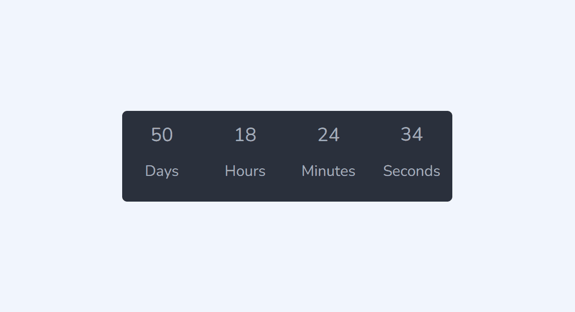 Event Countdown Timer Component - Tailwindtap